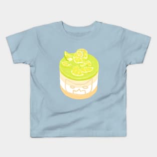 Meow Mousse Lime Kids T-Shirt